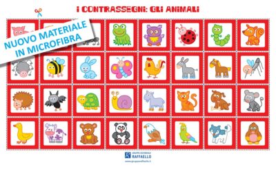 Contrassegni microfibra - Gli animali