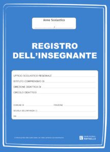Registro dell'insegnante - Scuola dell'infanzia - Blu