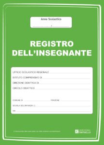 Registro dell'insegnante - Scuola dell'infanzia - Verde
