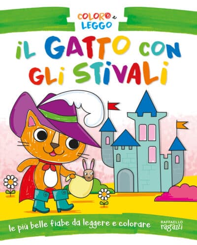 Coloro e leggo - Il Gatto con gli stivali